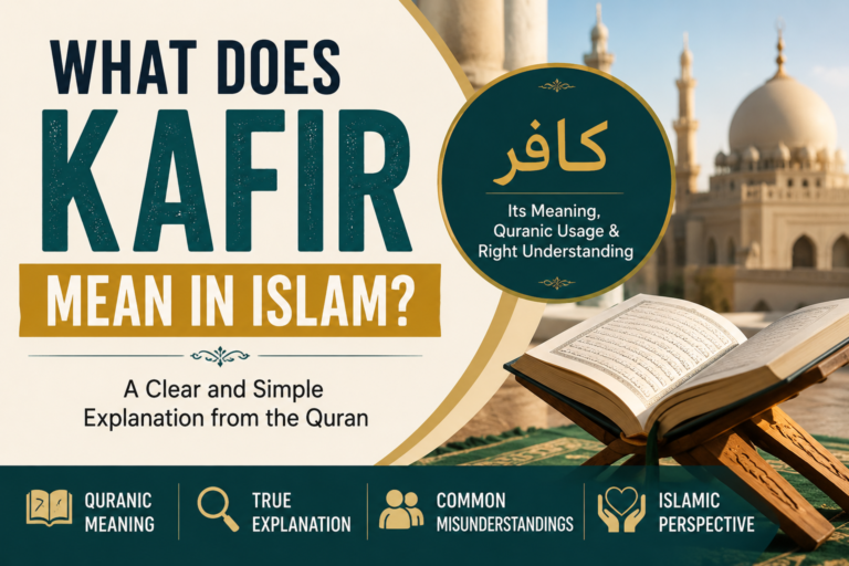 What Does “Kafir” Mean in Islam? A Clear and Simple Explanation from the Quran