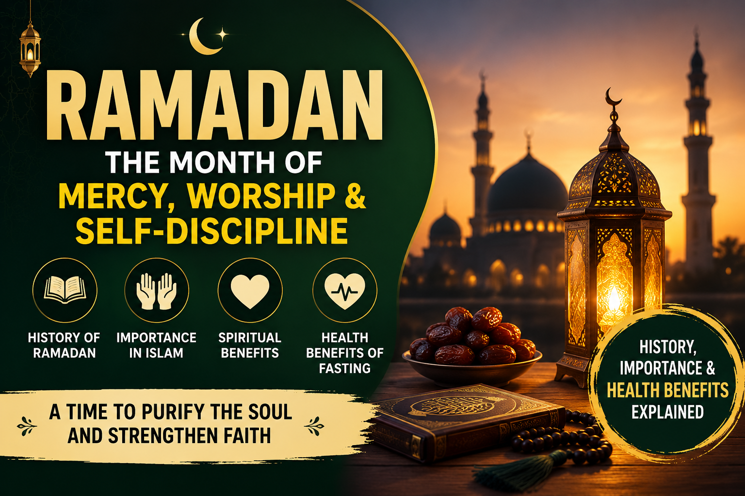 Ramadan Importance, History, and Health Benefits of Fasting