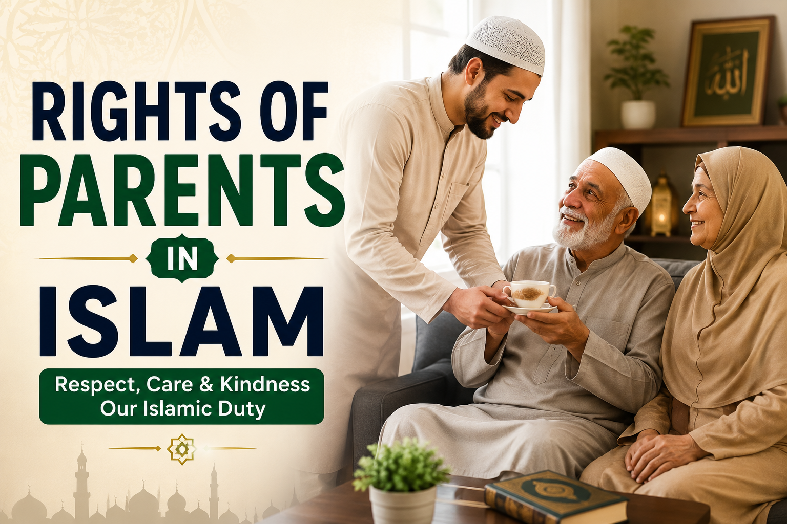Rights of Parents in Islam Duties, Respect and Care