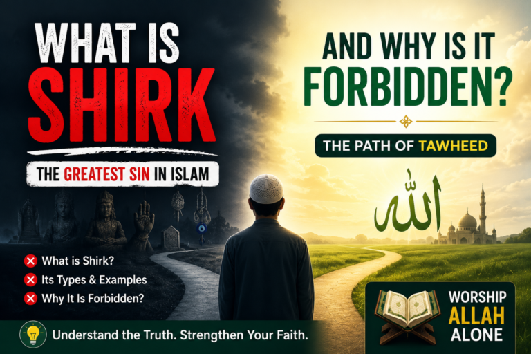 What Is Shirk and Why Is It Forbidden in Islam