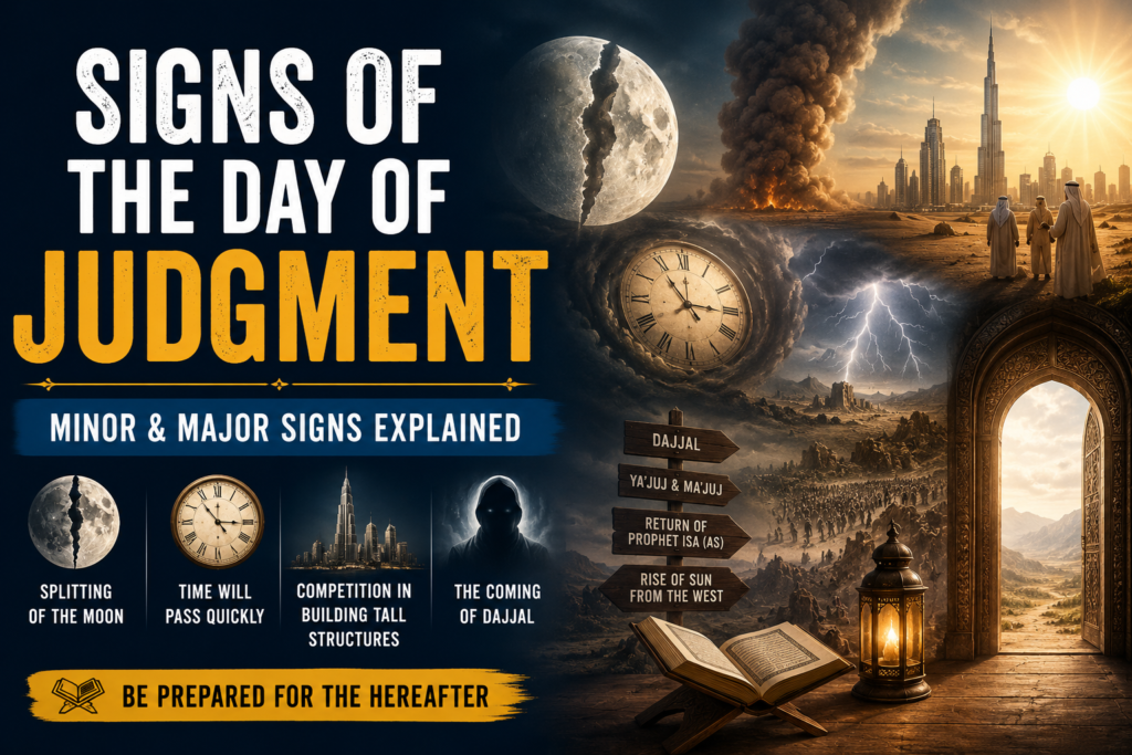 Major Signe Signs of the Day of Judgment in Islam: Minor and Major Signs Explained ...